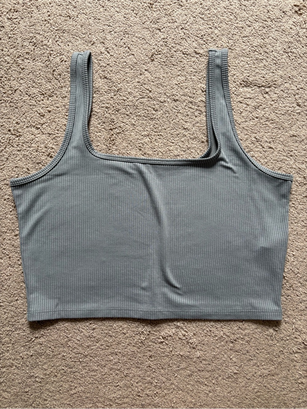 Hollister Ribbed Crop Square Neck Tank Tops (Lot of 5) •Size XL - Picture 4 of 5